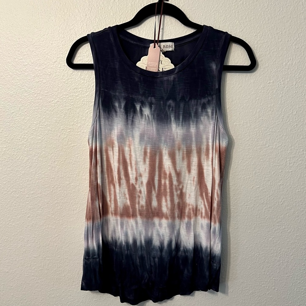 Knox Rose Tie Dye Sleeveless Top